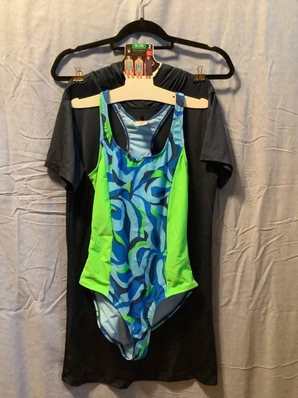Spyder Swim Set Navy Blue